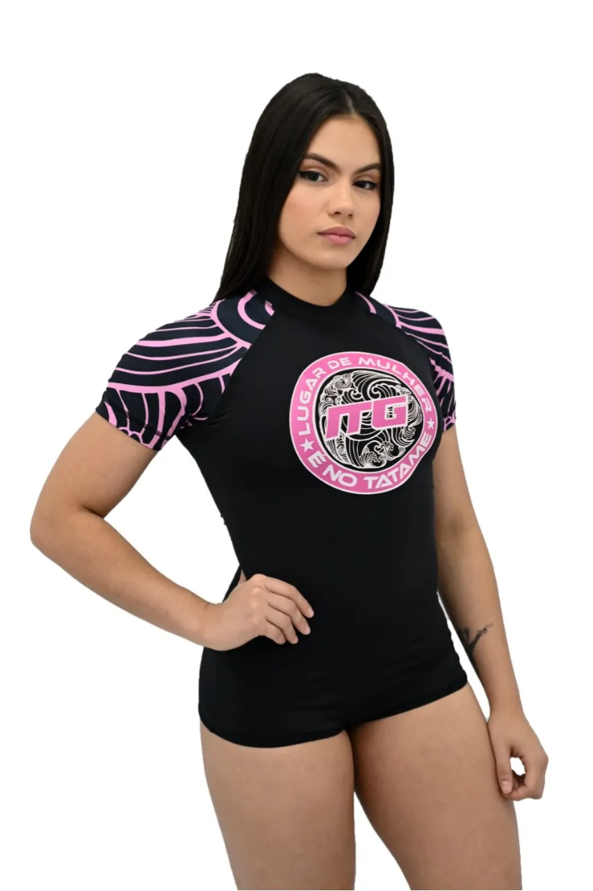 Body Feminino Jiu-Jitsu Tatame