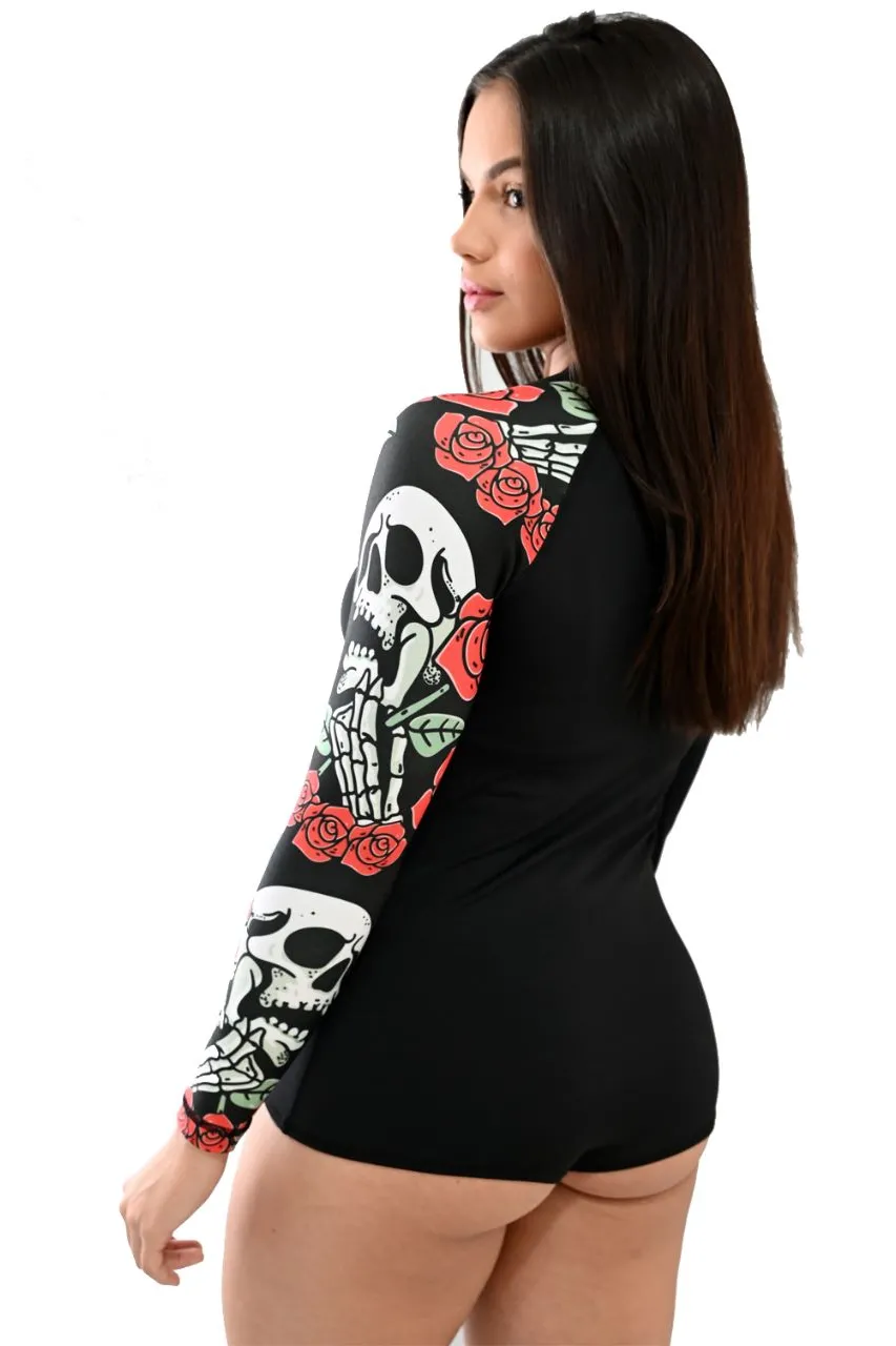 Body Feminino Jiu-Jitsu Red