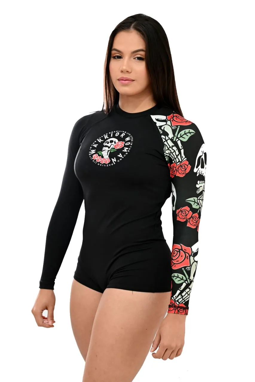 Body Feminino Jiu-Jitsu Red