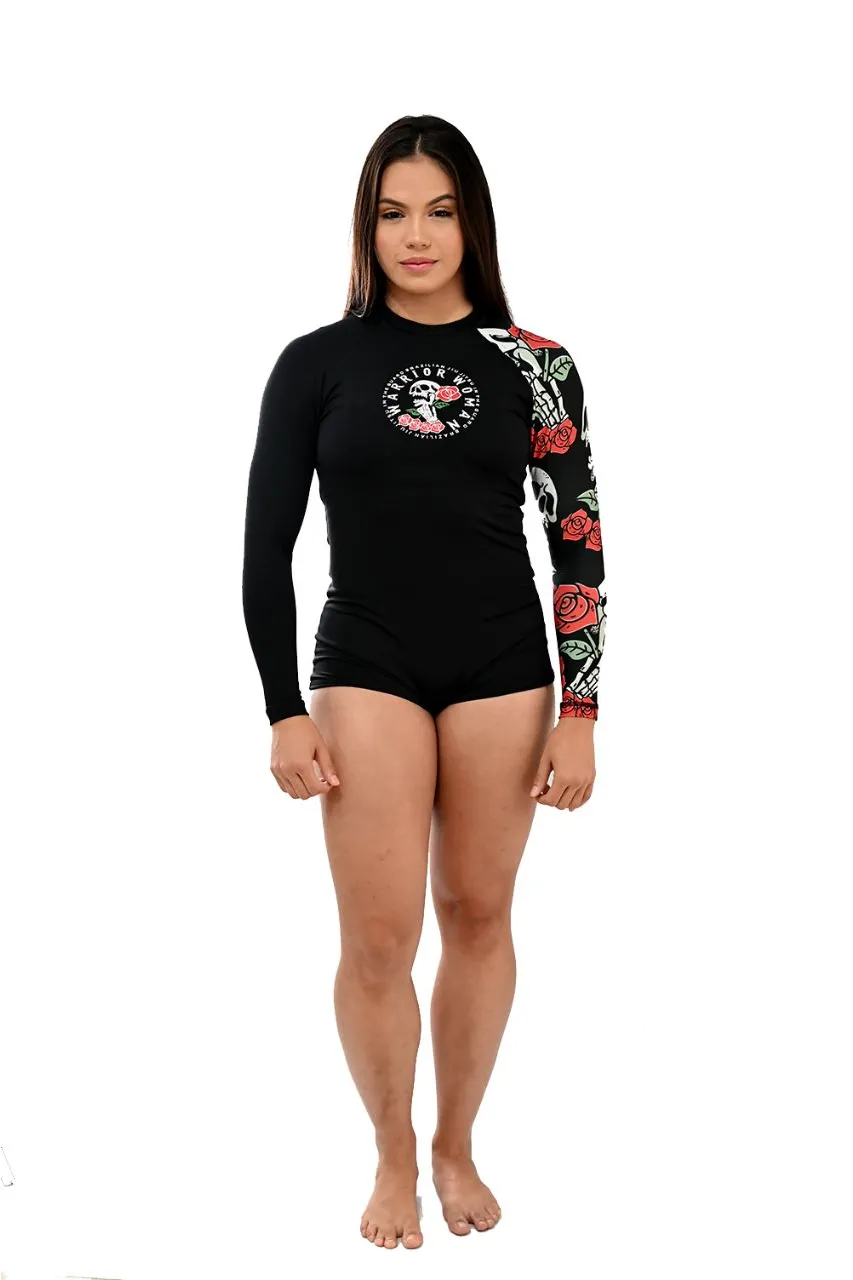 Body Feminino Jiu-Jitsu Red