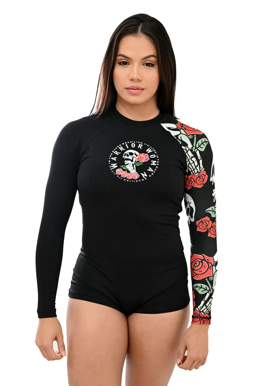Body Feminino Jiu-Jitsu Red