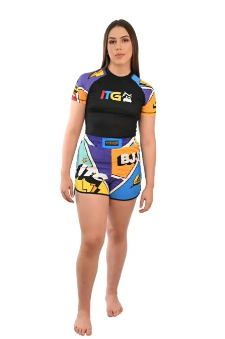 Bermuda Feminina Jiu-Jitsu Colors