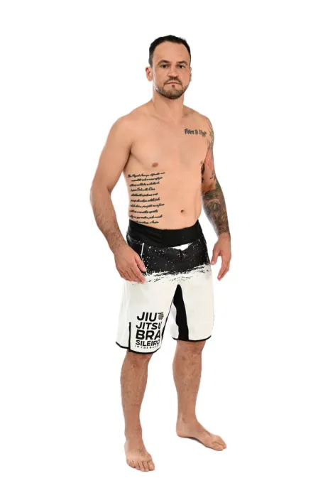 Bermuda Masculina Jiu-Jitsu No Gi Branca