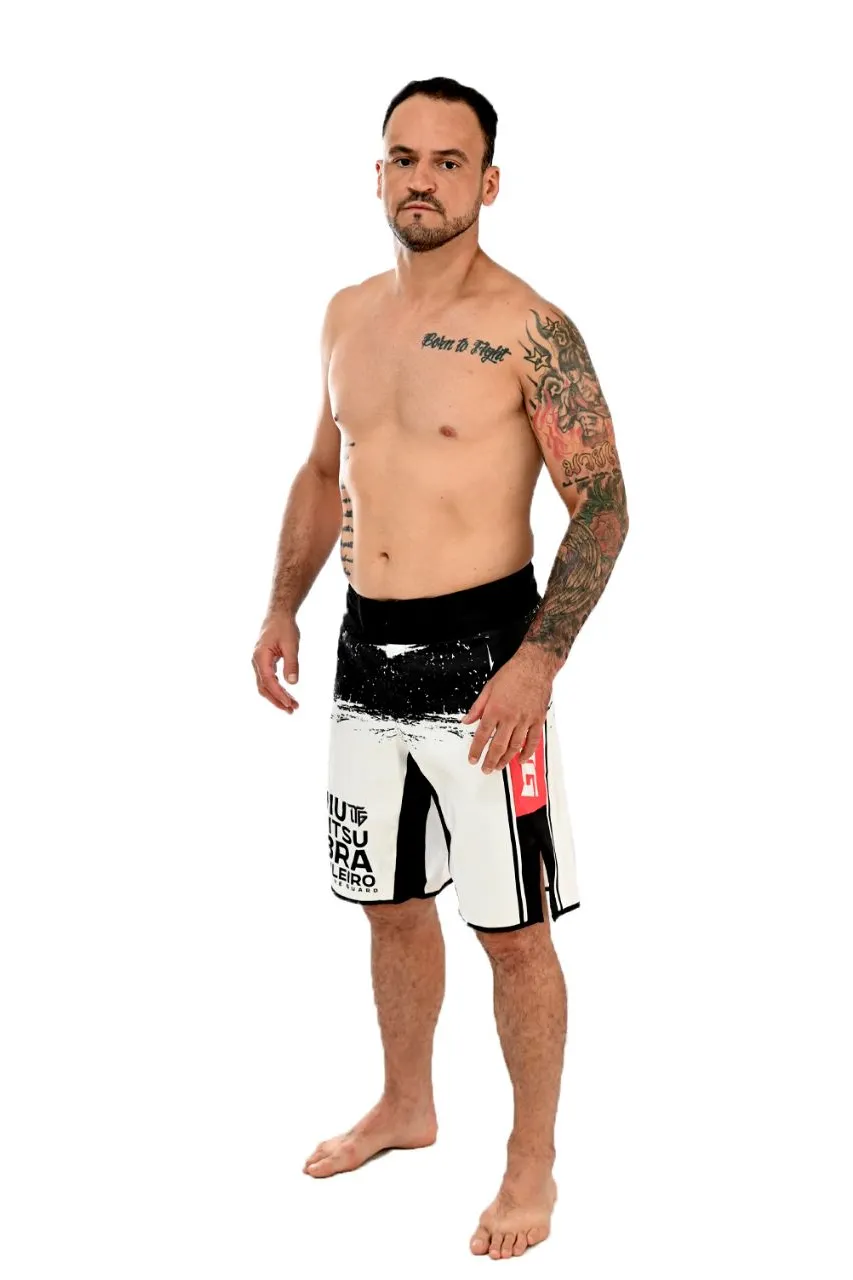 Bermuda Masculina Jiu-Jitsu No Gi Branca