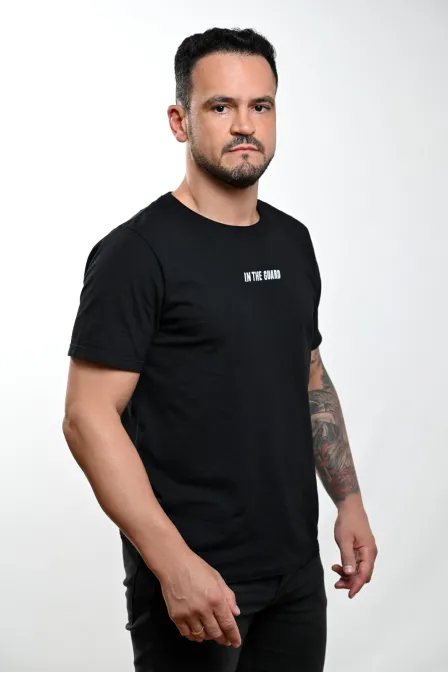 Camiseta Masculina Classic Preta Jiu-Jitsu