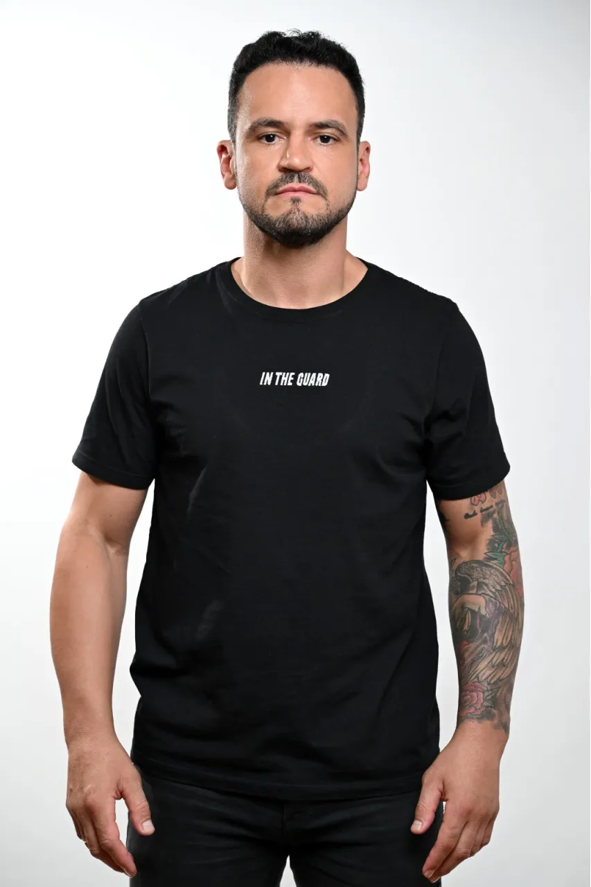 Camiseta Masculina Classic Preta Jiu-Jitsu