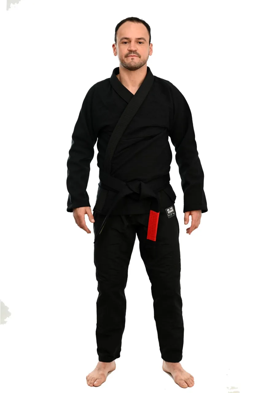 Kimono In The Guard Jiu-Jitsu Liso Preto