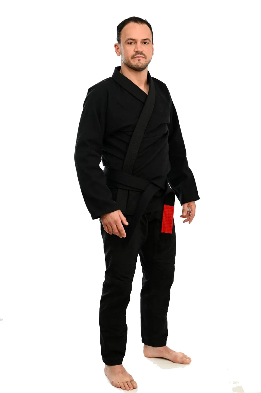 Kimono In The Guard Jiu-Jitsu Liso Preto