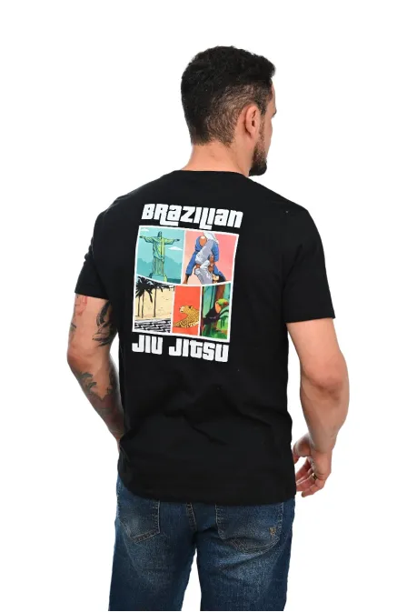Camiseta Masculina San Andres Jiu-Jitsu