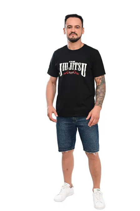 Camiseta Masculina JJ Caveira Jiu-Jitsu