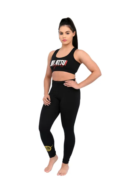Calça de Compressão Feminina Basic Jiu-Jitsu