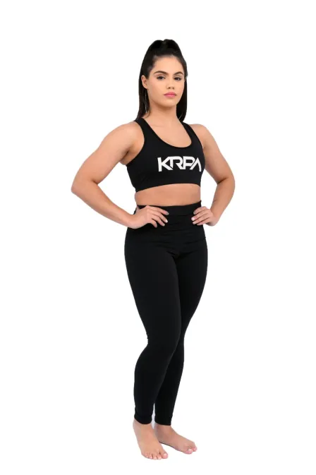 Calça de Compressão Feminina Black Jiu-Jitsu