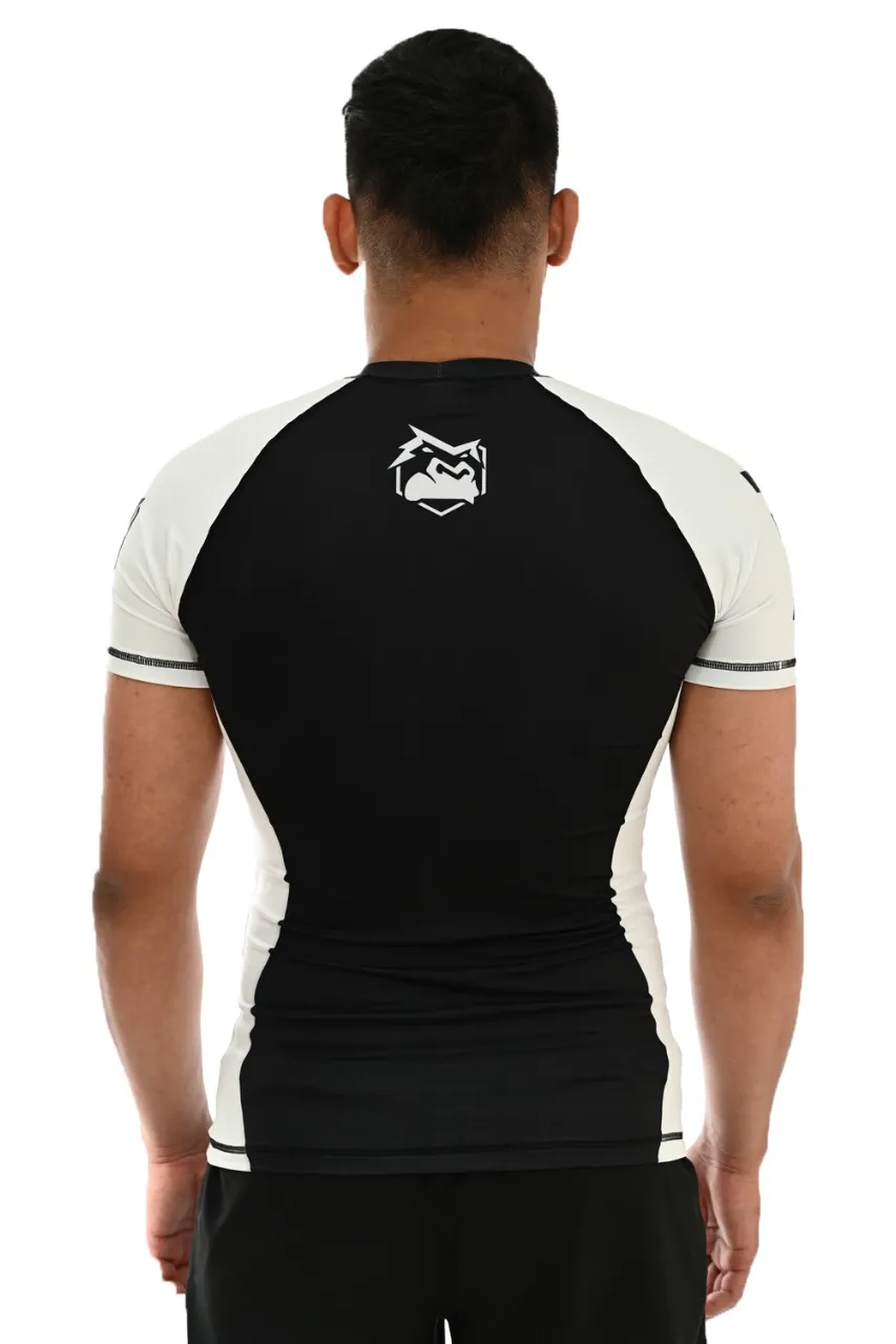 Rash Guard Masculina ITG Manga Curta Branca