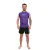Rash Guard Masculina Cores Faixas Roxa