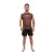 Rash Guard Masculina Cores Faixas Marrom