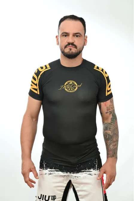 Rash Guard Masculina No Gi Preta