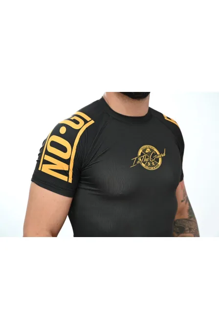 Rash Guard Masculina No Gi Preta