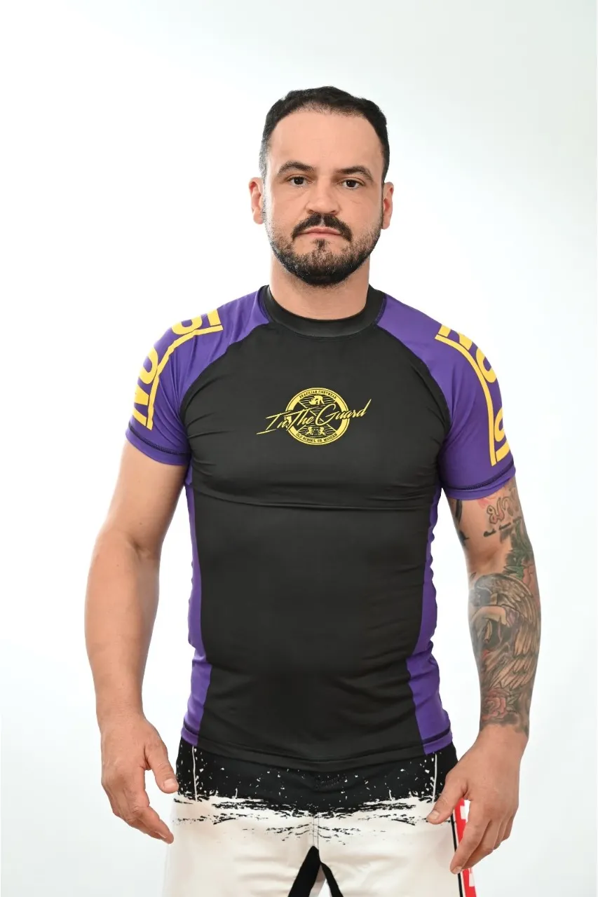 Rash Guard Masculina No-Gi Roxa