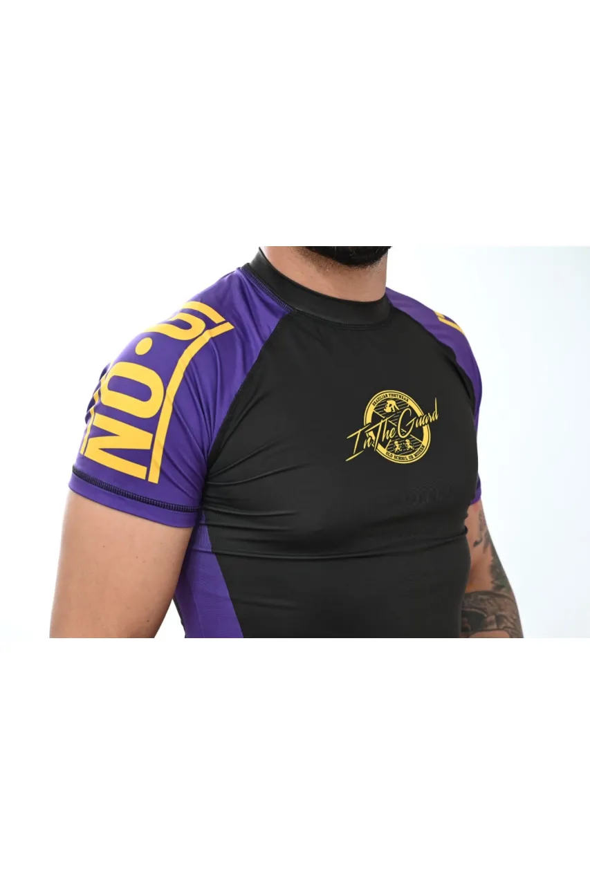 Rash Guard Masculina No-Gi Roxa