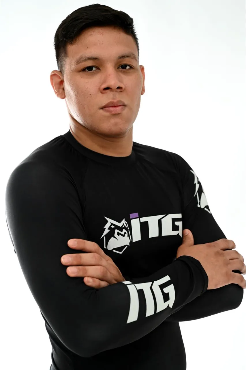 Rash Guard Masculina ITG Manga Longa Preta