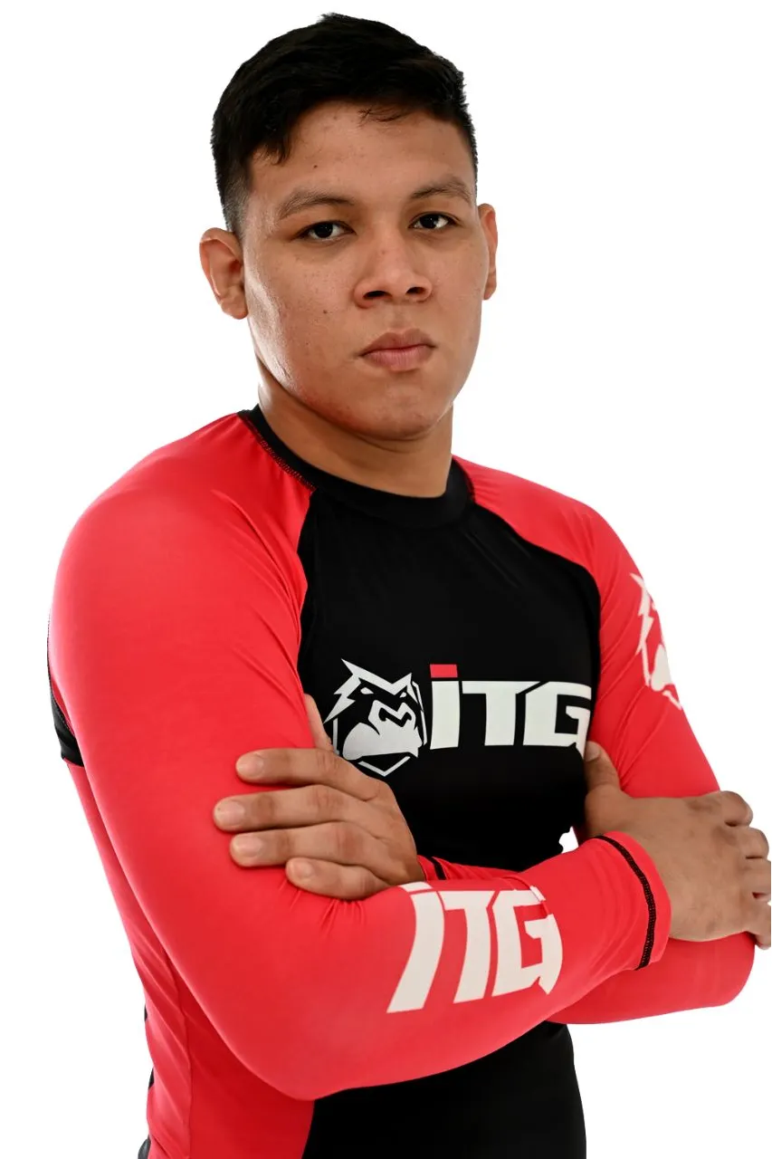 Rash Guard Masculina ITG Manga Longa Vermelha