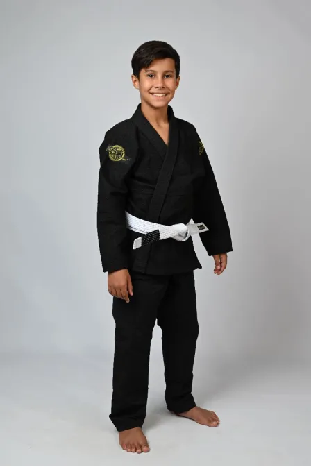Kimono Infantil In The Guard New Preto
