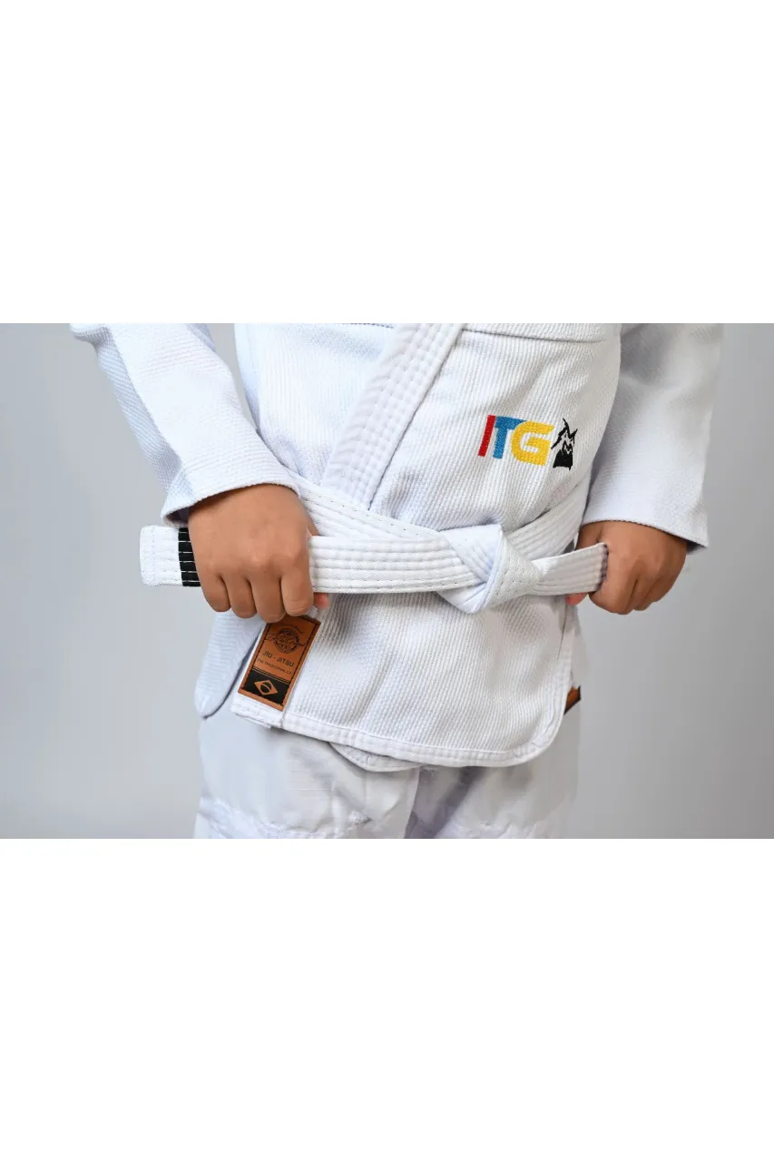 Kimono Infantil In The Guard Colors Branco
