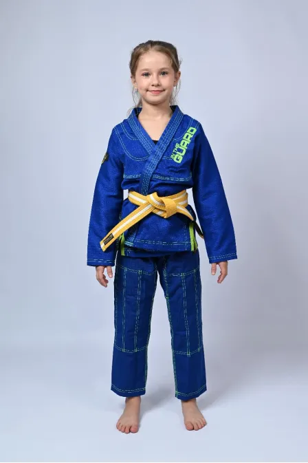 Kimono Infantil In The Guard Feminino Green Azul