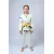 Kimono Infantil In The Guard Feminino Green Branco