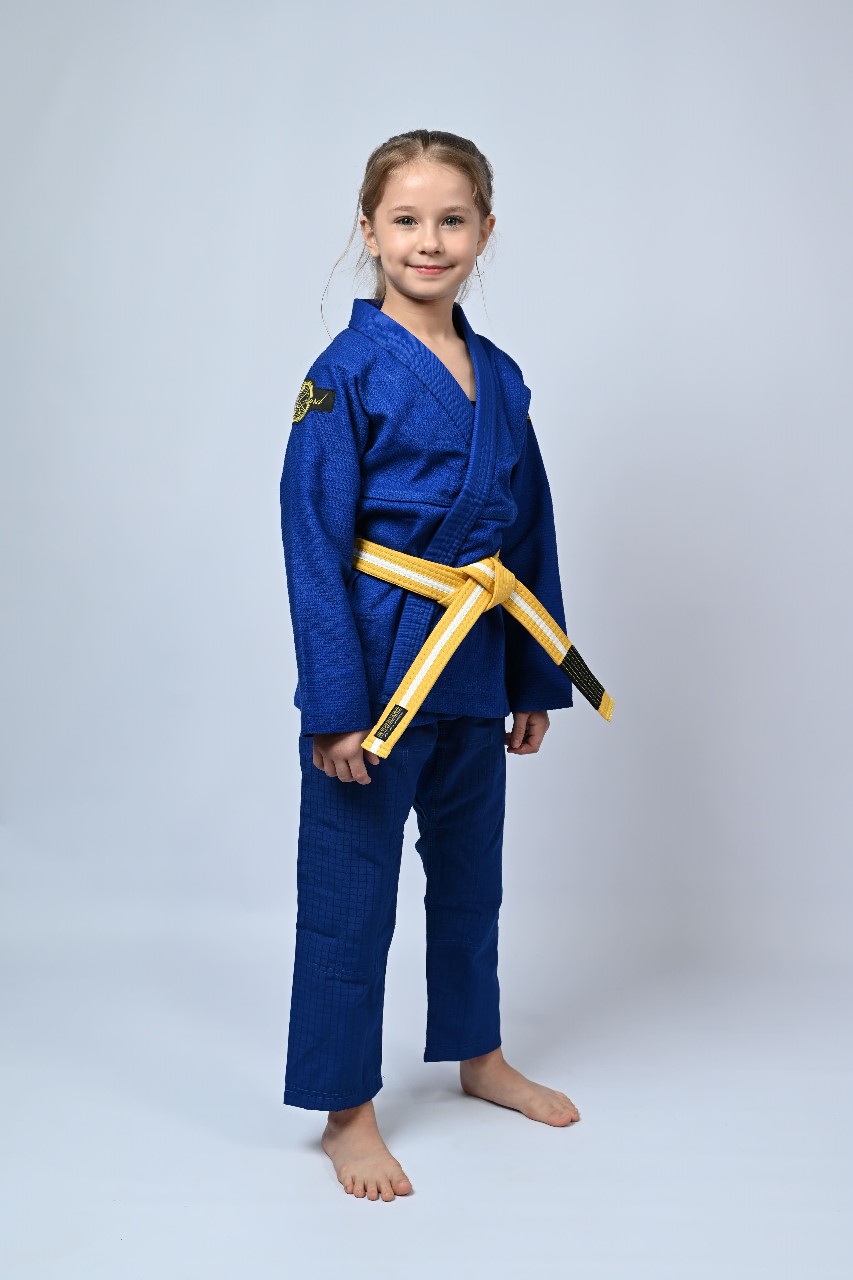 Kimono Infantil In The Guard New Feminino Azul