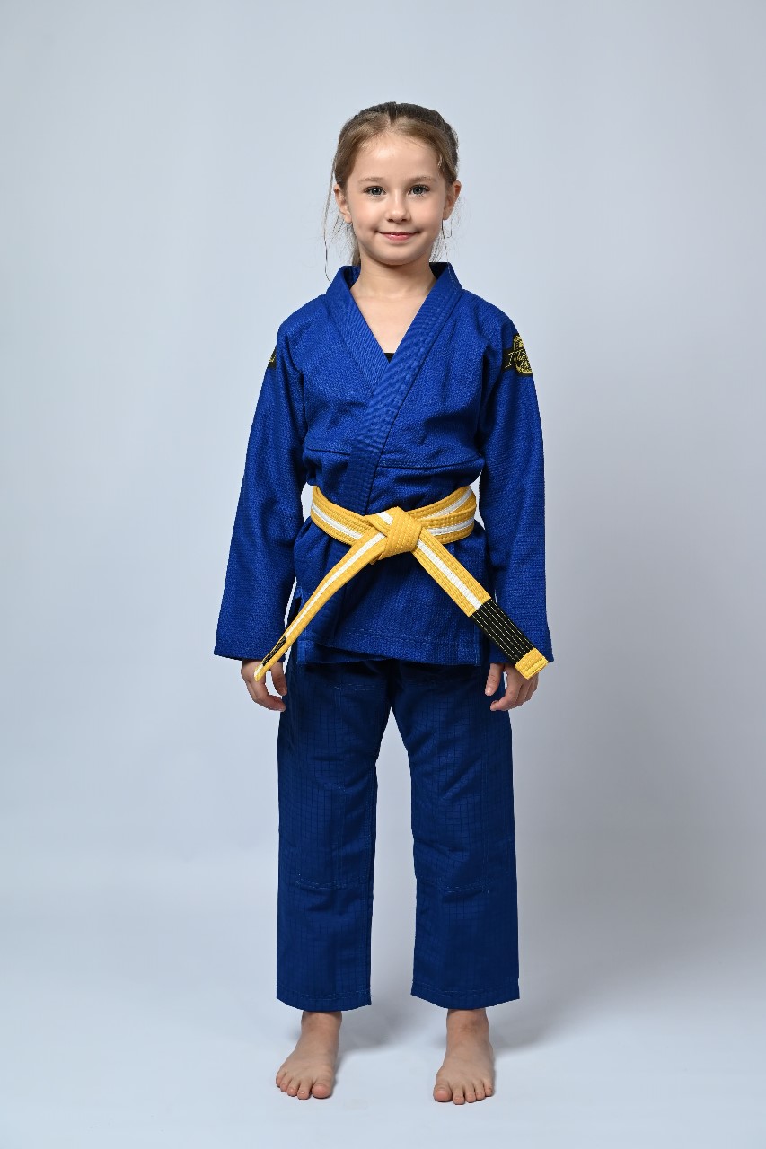 Kimono Infantil In The Guard New Feminino Azul