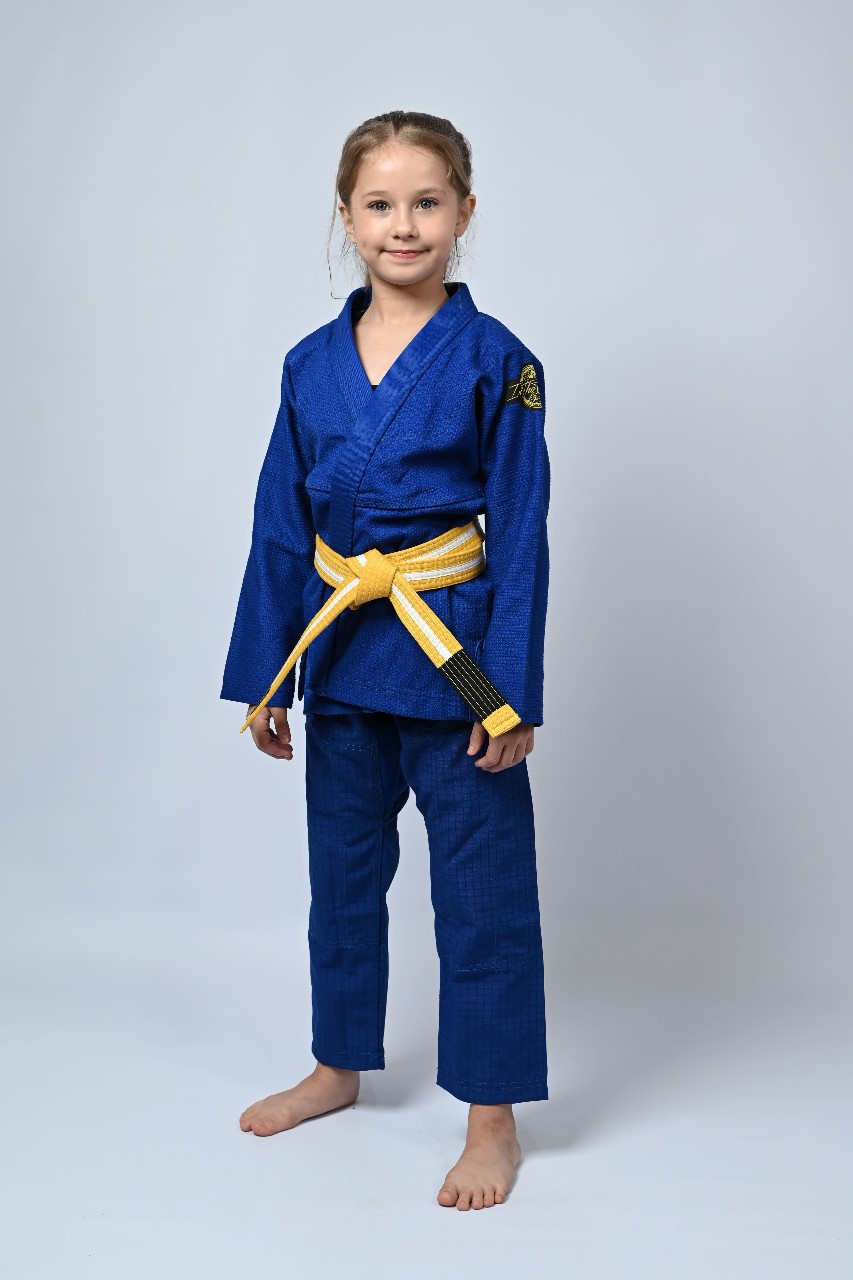Kimono Infantil In The Guard New Feminino Azul