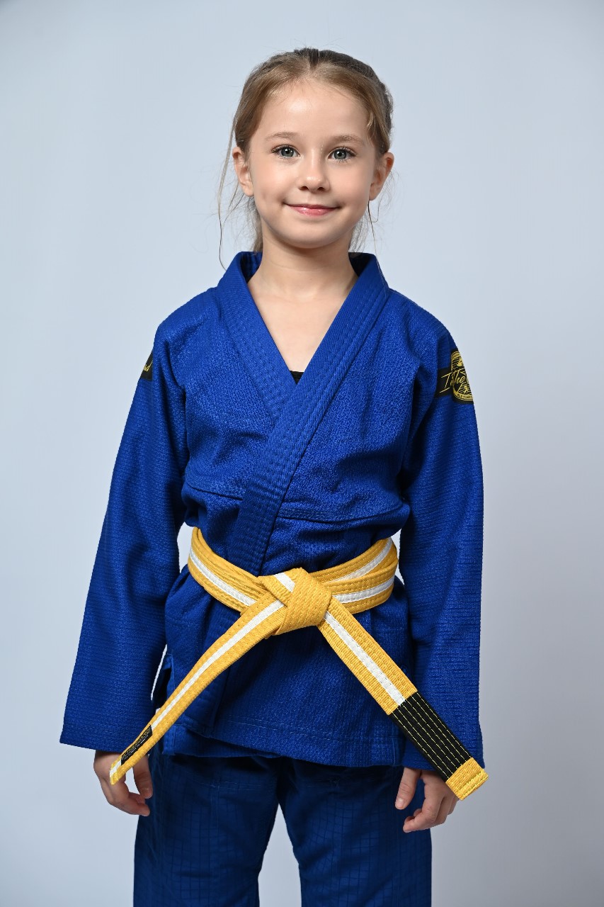 Kimono Infantil In The Guard New Feminino Azul