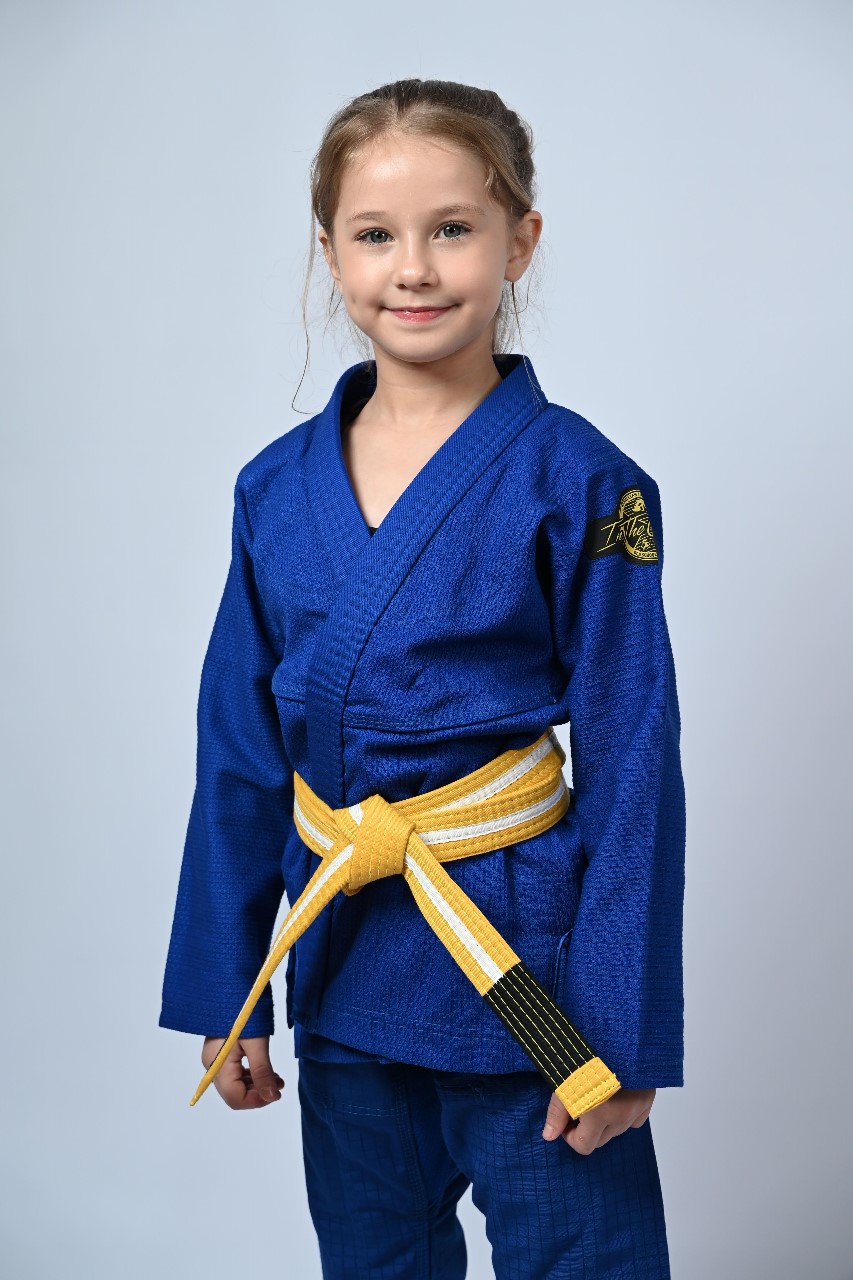 Kimono Infantil In The Guard New Feminino Azul