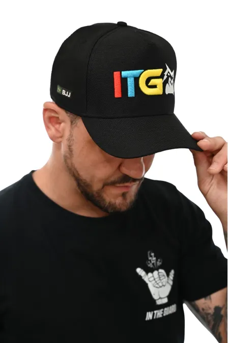 Boné In The Guard Colors Preto Jiu-Jitsu