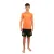 Rash Guard Infantil Cores Faixas Laranja