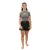 Rash Guard Infantil Feminina Cores Faixas Cinza