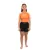 Rash Guard Infantil Feminina Cores Faixas Laranja