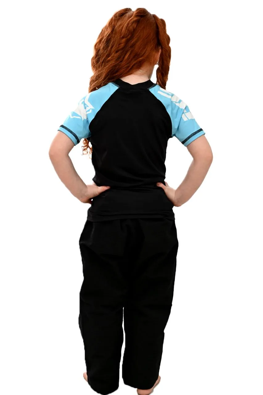 Rash Guard Infantil Feminina Blue