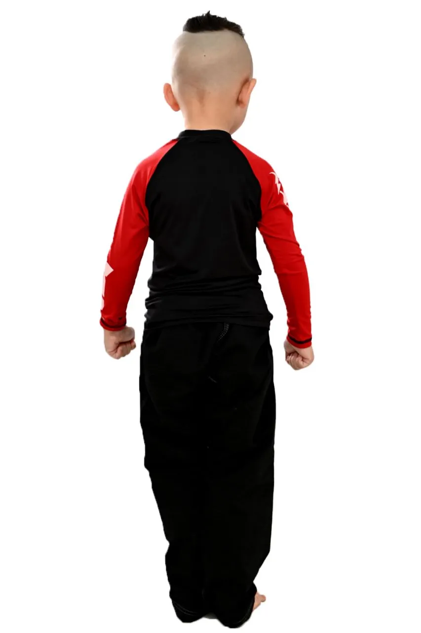 Rash Guard Infantil Red