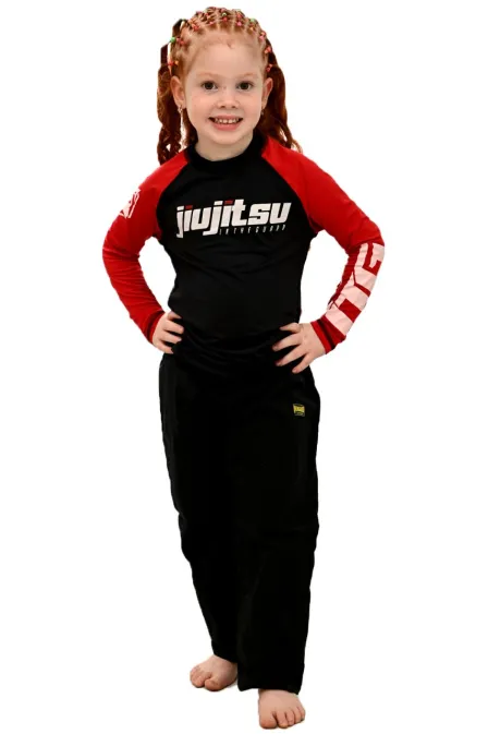 Rash Guard Infantil Feminina Red