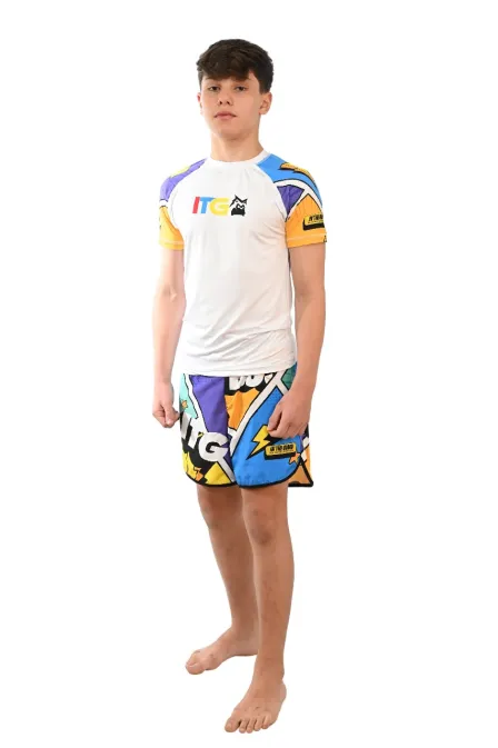 Rash Guard Infantil Colors Branca