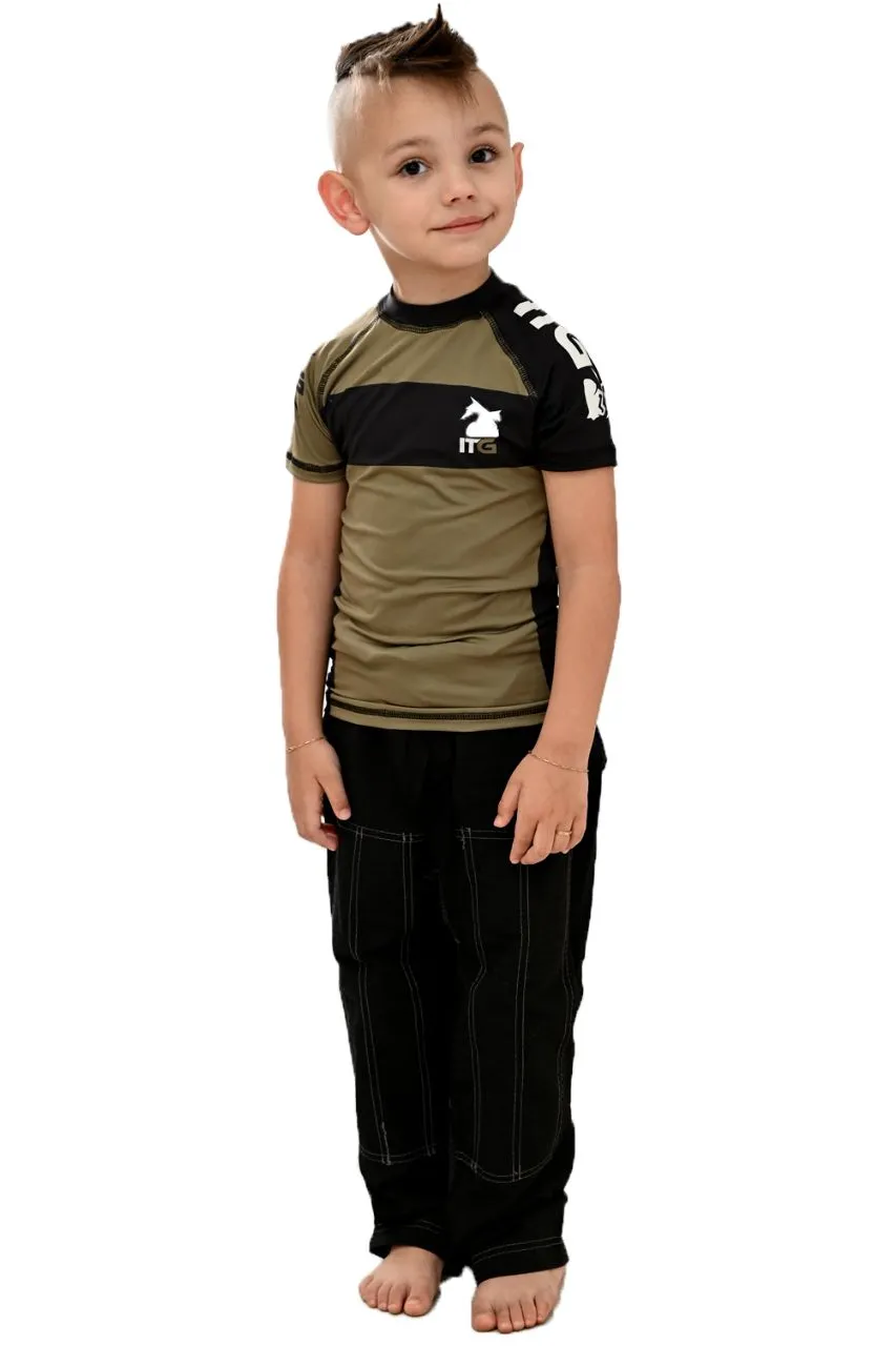 Rash Guard Infantil Army