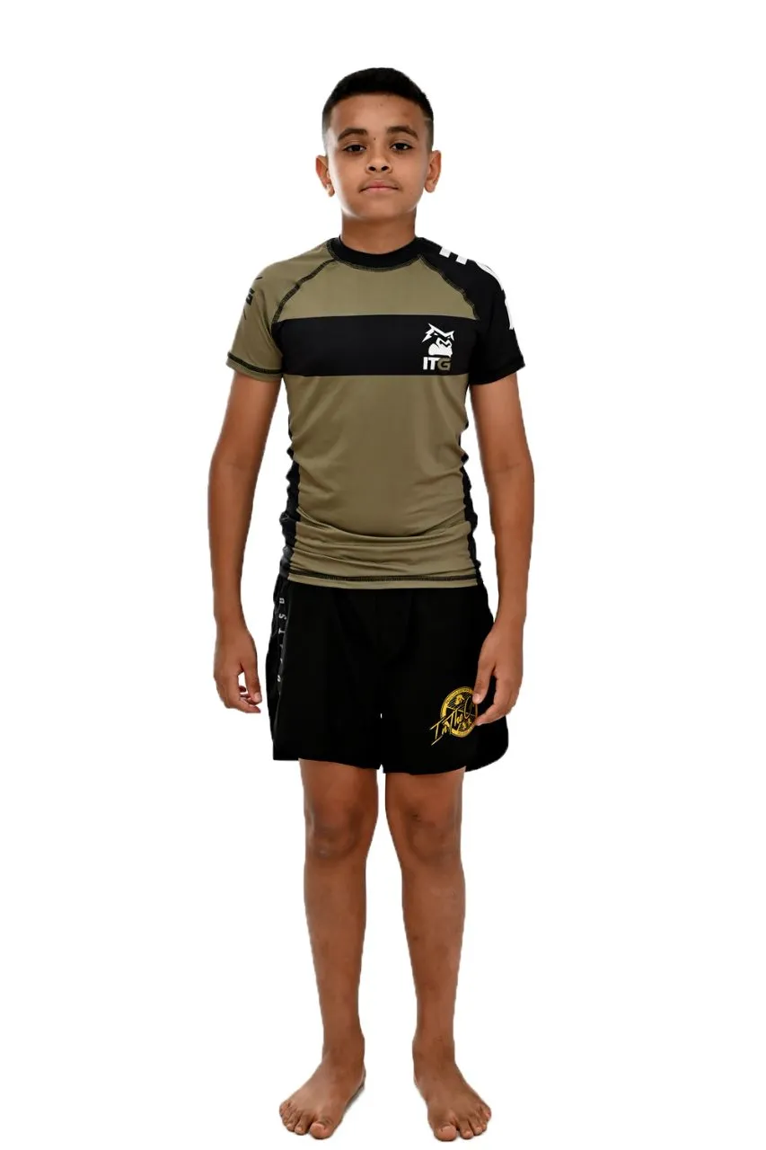 Rash Guard Infantil Army