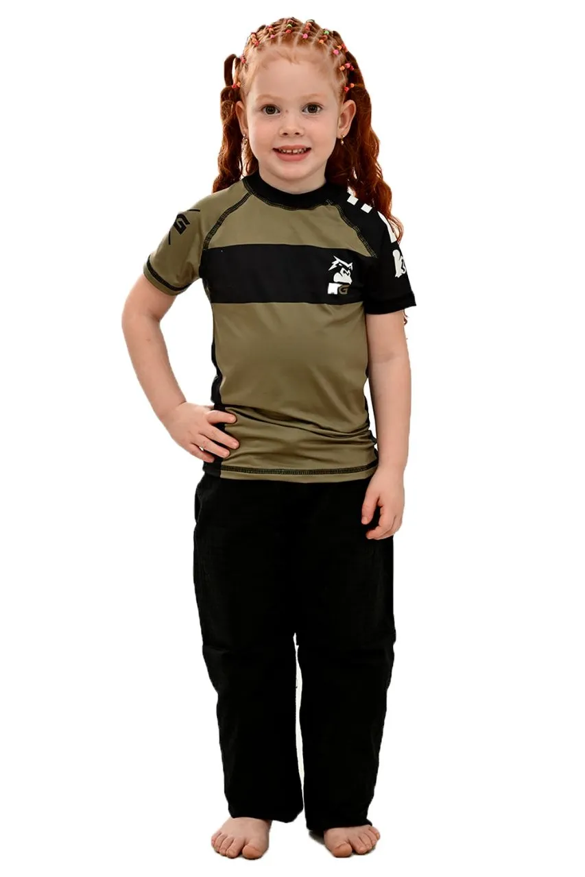 Rash Guard Infantil Feminina Army