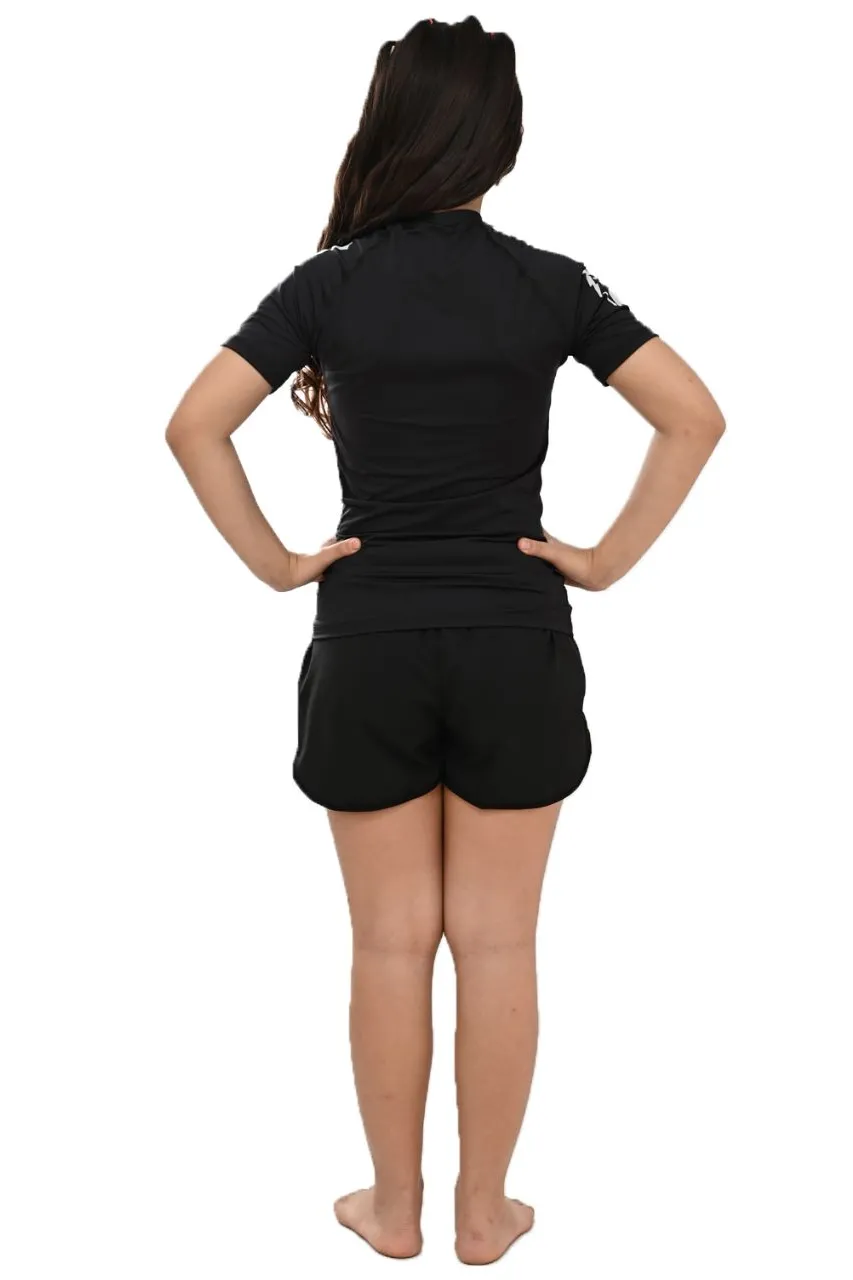 Rash Guard Infantil Feminina ITG Manga Curta