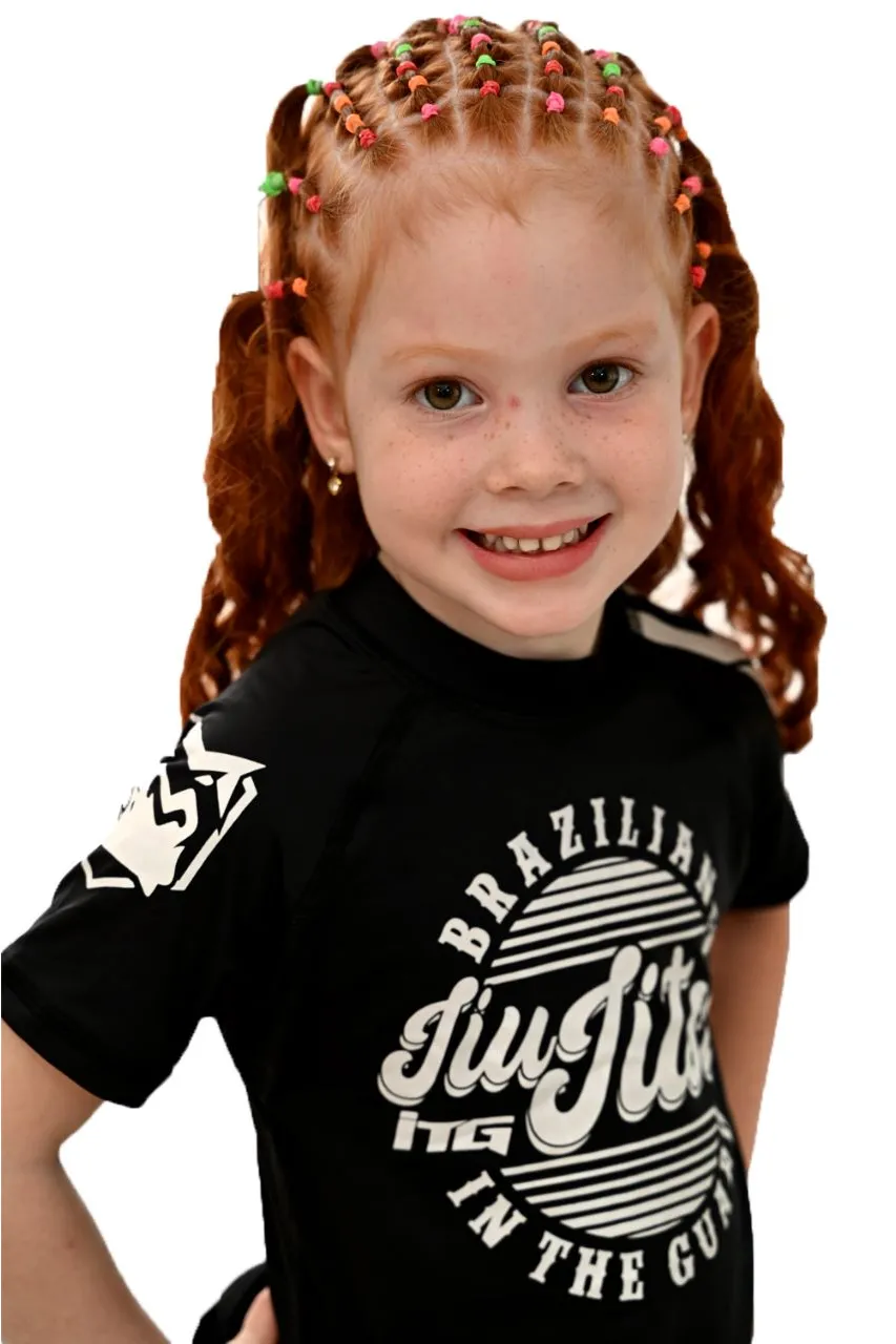 Rash Guard Infantil Feminina ITG Manga Curta