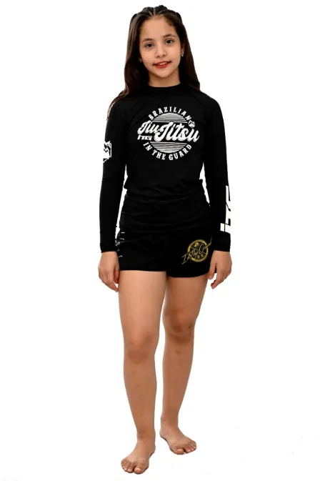 Rash Guard Infantil Feminina ITG Manga Longa