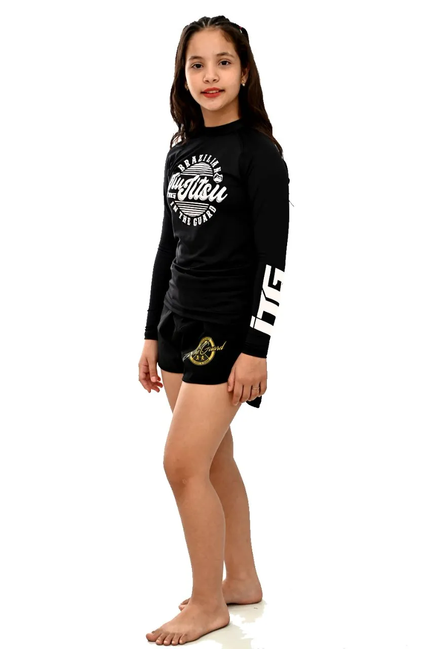 Rash Guard Infantil Feminina ITG Manga Longa