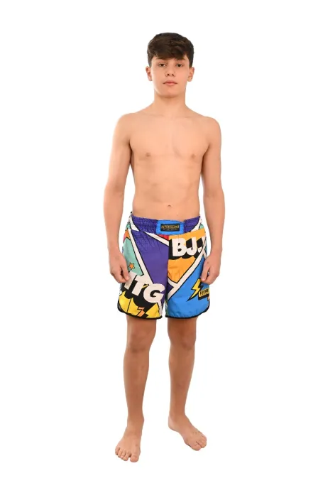 Bermuda Infantil Jiu-Jitsu Colors